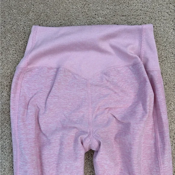 Alosoft Heather Pink Size Small Leggings - Picture 5 of 6